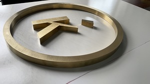 Tùy chỉnh quảng cáo biển bảng chữ cái thư ngoài trời kim loại chữ vàng - Product Image 5