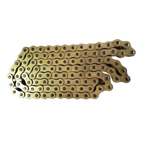 Chaîne de moto haute performance 428H 116L, chaîne de moto robuste à 4 côtés pour VTT, quad, mini moto, moto tout-terrain - Product Image 1