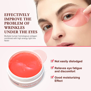 Vente en gros, offre spéciale, produit bio, hydratant et raffermissant, réduit les ridules, élimine les cernes, masque pour les yeux en hydrogel de collagène - Product Image 3