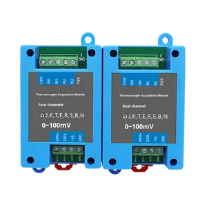 K-loại cặp nhiệt điện mua lại mô-đun PT100 cảm biến nhiệt độ RS485 chuyển đổi modbus rtu dữ liệu cho truyền thông mạng - Product Image 1