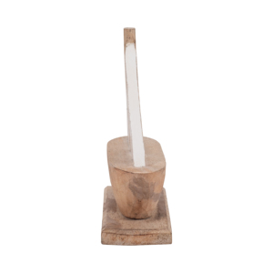 Scultura Decorativa in Legno a Forma di Barca a Vela Costiera per Casa, Ufficio, Bagno, Caminetto, Soggiorno - Product Image 3