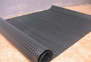 Système de toit vert pour la <span class=keywords><strong>maison</strong></span> Tapis de drainage à fossettes de jardin Planche à roulettes Planche d'égouttage en plastique - Product Image 3