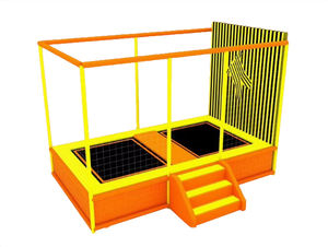 Red protectora de alta calidad para niños, equipo de parque de trampolín cuadrado para entretenimiento en interiores y exteriores - Product Image 3