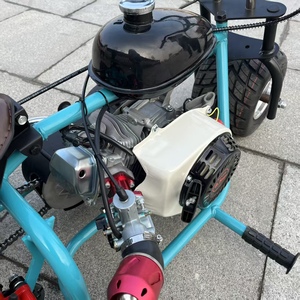 <span class=keywords><strong>Triciclo</strong></span> de Derrape a Gasolina de 212cc, 8.5hp, 4 Tiempos, 60km/h Velocidad Máxima Todoterreno, <span class=keywords><strong>Triciclo</strong></span> para Parques al Aire Libre, Kart de Derrape con Pedales para Adultos - Product Image 3