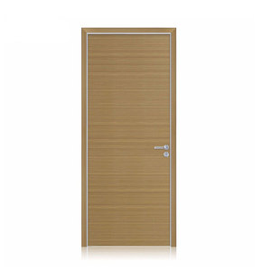 Porte de salle de classe d'école en bois MDF, écologique, horizontale, intérieur simple - Product Image 1