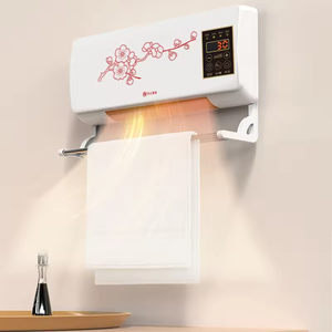 2025 tiêu thụ thấp văn phòng treo tường di động quạt điện gốm nóng nhà điện tường tản nhiệt không khí - Product Image 5