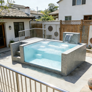 Kit de Piscina Elevada Estilo Resort, Resistente a los Rayos UV para Uso a Largo Plazo y Diversión Familiar al Aire Libre para Diversión y Relajación al Aire Libre - Product Image 3
