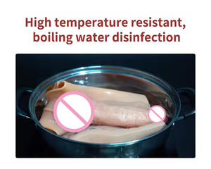 Fabrika toptan yumuşak silikon gerçekçi katı askı-on yapay penis külot giyilebilir yetişkin oyuncak kadınlar ve erkekler için - Product Image 3