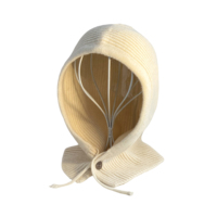 Cagoule Élastique en Polaire Tricotée pour Femme, Bonnet Cache-Cou pour le Ski, le Cyclisme, les Sports d'Hiver et les Voyages