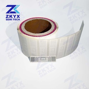 Impinj Monza R6-P 74 X18mm <span class=keywords><strong>UHF</strong></span> <span class=keywords><strong>RFID</strong></span> Nhãn dán vải nylon thân thiện với môi trường Phạm vi đọc dài Độ nhạy cao Chống nhiễu - Product Image 1