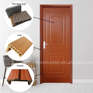 PVC Gỗ nhựa composite Panel cửa sổ làm cho máy <span class=keywords><strong>WPC</strong></span> hồ sơ đùn PE Nhựa <span class=keywords><strong>WPC</strong></span> khung cửa đùn dây chuyền sản xuất - Product Image 6