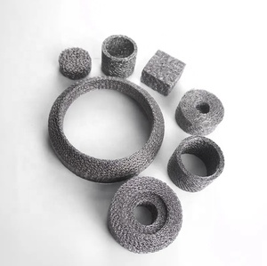 Stainless Steel Knitted <b>Wire</b> Mesh Filter with Gauze Compressed Design for Snow Foam Lance Welding & Cutting Services Available - Product Image 4