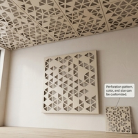 Plafond en aluminium sur mesure, finition personnalisée, ODM, échantillon de dessin personnalisé, personnalisation pour projet de décoration architecturale