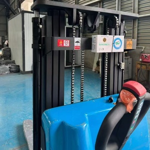Ondersteuning Maatwerk Walk-Behind Elektrische Stapelaar Semi-Elektrische Transportlift Voor Indoor Magazijn - Product Image 6