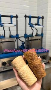 <span class=keywords><strong>DST-2</strong></span> Eetbare Koffiekopmachine/Commerciële Handmatige Automatische Machine Voor Het Maken Van Ijshoorntjes