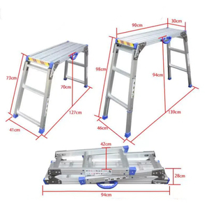 आउटडोर गोदाम और कार्यशाला आधुनिक तह सीढ़ी का उपयोग करते हैं - Product Image 5