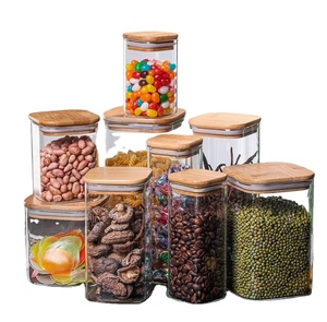 Storage Jar Manufacturer Sells It Cheaply Superior Quality Square Food Storage Glass Jar