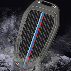 Pour <span class=keywords><strong>CITROEN</strong></span> métallique fibre de carbone motif clé de <span class=keywords><strong>voiture</strong></span> étui sac housse - Product Image 5