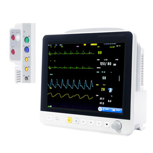 Moniteur de signes vitaux portable VE12, très vendu, moniteur médical multiparamètres avec batterie au lithium intégrée pour usage vétérinaire - Product Image 3