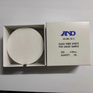 แผ่นใยแก้ว AND ขนาด 78 มม. สำหรับตัวอย่างของเหลว 100 ชิ้น - Product Image 1