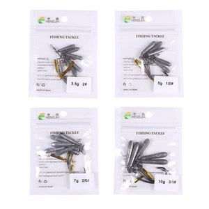 3.5g/5g/7g/10g esche per la pesca al piombo con gancio Jig 5 pz/borsa - Product Image 3