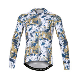 เสื้อจักรยานแบบขายส่งไม่มีโลโก้ ผ้าสเตรชยืดหยุ่น ซับเหงื่อ ระบายอากาศ ป้องกันกลิ่น สำหรับการปั่นระยะไกล - Product Image 1