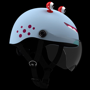 Casque de motocross élégant pour jeunes avec un design d'apparence cool - Product Image 2