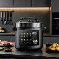 Cuisinière électrique à pression 5L 1000W, pot antiadhésif, multifonction, meilleur prix