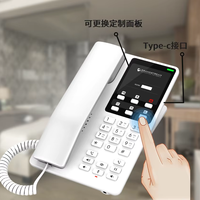 Teléfono IP WiFi para Hotel Grandstream GHP620W, 2 SIP, 6 Teclas Programables, 10 Marcaciones Rápidas, Voz HD Opus, USB C, Anti-Jitter, Teléfono VoIP GDMS