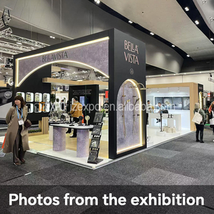 Modelo LEGO de Montaje Rápido, Stand de <span class=keywords><strong>Madera</strong></span> de Diseño Modular, Stand Personalizado para Baño y Hogar con Iluminación - Product Image 2