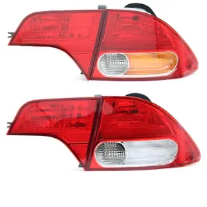 LED Tail Light Rear Lights For Honda Civic 2006 33552-SNV-H02 33502-SNV-H02