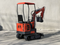 Chinese Machine 1.2 Ton Mini Excavator Small Compact Crawler EURO 5 EPA Engine CE Warranty Mini Excavator