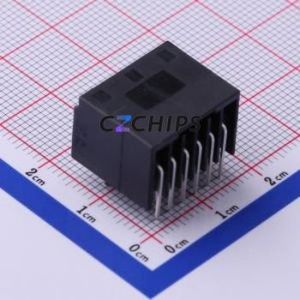 1-1827876-6 Wire-to-Board Pin Header Bent Lead Through Hole,P=2.5mm Connector 2x6P 2.5mm Right Angle Insert 12P - Product Image 2