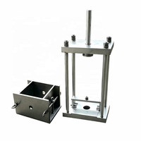 Dispositivo de Prueba de Resistencia de Unión de Varillas de Hormigón, Cubo de Prueba de 150 mm, Manómetro de 0-1 mm para Máquina de Pruebas Universal
