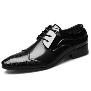 Pure Leather Pure Leather 38-49 Artificial PU EVA Rubber Black Oxford Regal Formal <strong>Men</strong> <strong>Size</strong> <strong>13</strong> <strong>Men</strong>`<strong>s</strong> Leather Dress <strong>Shoes</strong> - Product Image 2