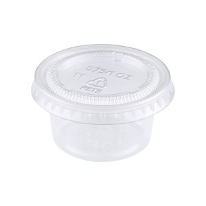 Multi‑Size Portion Pp Plastic Disposable Sauce Sample Condiment Dip Cups 0.75‑5.5 Oz - Product Image 1