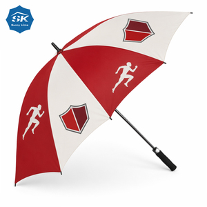 OEM ODM Golf <b>Umbrella</b> <b>Windproof</b> Large Automatic Open Fiberglass Frame Custom Logo Promotional Outdoor Rain <b>Umbrella</b> - Product Image 5