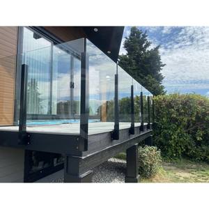 Clôture de <span class=keywords><strong>piscine</strong></span>, garde-corps en verre trempé transparent, garde-corps en verre - Product Image 5