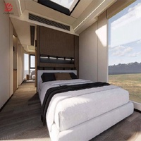 Maison préfabriquée moderne avec système de contrôle intelligent Maison mobile préfabriquée en conteneur capsule