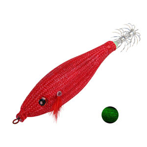Nuevo señuelo de pesca OEM de 105 mm y 10 g, flotante, tipo calamar, luminoso, con anzuelos, para pesca de calamar, camarones y <span class=keywords><strong>EGI</strong></span>. - Product Image 4