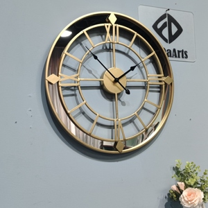 Reloj de Pared Decorativo de Metal de Lujo Moderno de 120 cm para Interiores, Venta Directa de Fábrica, Dropshipping 2025, Decoración para el Hogar - Product Image 2