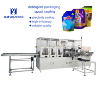 Machine de scellage automatique numérique personnalisable et durable pour sachets en plastique avec bec verseur, haute productivité, scellage à froid/à chaud