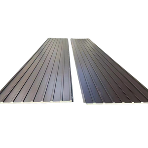 <span class=keywords><strong>Paneles</strong></span> de techo sándwich de PU de acero galvanizado, <span class=keywords><strong>paneles</strong></span> de pared de Metal Industrial <span class=keywords><strong>aislantes</strong></span> térmicos ligeros, Material de construcción ecológico - Product Image 1