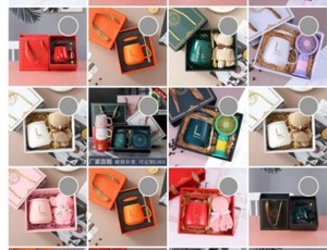 High Quality Ceramic Coffee Cup with Spoon Lovely <b>Gift</b> Set in <b>Gift</b> Box for Chinese New Year and Valentine's Day Wholesale - Product Image 4
