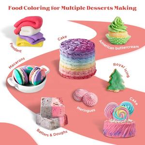 เครื่องเพิ่มความคงตัวของอาหารมี36สีเจลช็อกโกแลตน้ำขนาด20มล. มาตรฐานยุโรป - Product Image 4