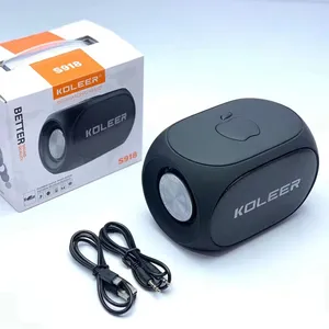 Koleer S918 Portable sans fil Bt haut-parleur étanche haut-parleur dynamique musique Subwoofer extérieur