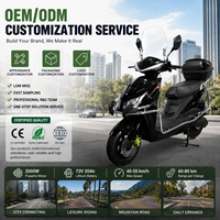 Bicicleta Eléctrica de Diseño OEM de Moda, Motocicleta Eléctrica de Alta Velocidad de 1000w, Scooter, Venta al por Mayor, Bicicleta Eléctrica