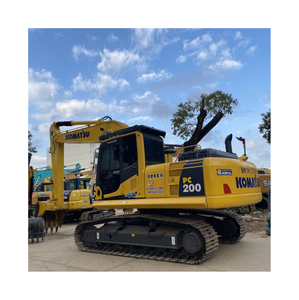 Made in Japan Second Hand Komatsu PC200-8 Hydraulic Crawler Excavator Stocking in Shanghai Yard - Product Image 1