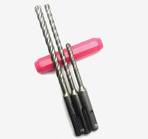 Ensemble de mèches et de burins pour marteau perforateur SDS Plus, 3/16\" à 5/8\", pointe en carbure de tungstène, outils de perçage pour béton et maçonnerie - Product Image 1