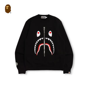Felpa con cappuccio da uomo in 100% cotone French Terry, velluto, modello <span class=keywords><strong>Bape</strong></span>, neutra, giacca A Bathing Ape. - Product Image 4